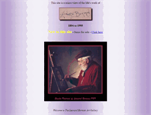 Tablet Screenshot of leonardbormanart.com